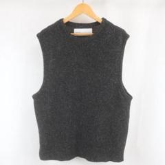 美品 walenode シルク コットン ミックスカラー ニット ベスト 1のサムネイル