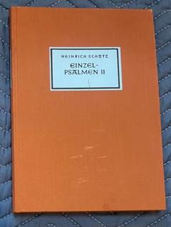 ハインリヒ・シュッツ全集　第28巻　Einzel- Psalmen II ハインリヒ・シュッツ全集 第28巻 Einzel- Psalmen II - メルカリ