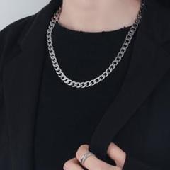 7.5㎝ シルバー メンズ かっこいい チェーンネックレス 喜平 レディース