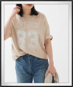 美品☆JOURNAL STANDARD L'ESSAGE ナンバーTシャツのサムネイル