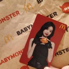 BABYMONSTER ahyeon ベビモン アヒョン マクドナルド トレカ