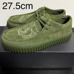 CLARKS×PLEASURES TORHILL DRGN オリーブ 27.5のサムネイル