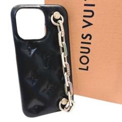 【箱付/美品】 ルイヴィトン iPhone13Pro用ケース モノグラム 黒 極美品】ルイヴィトンiPhoneケース13pro モノグラムエクリプス黒