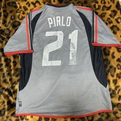イタリア　セリエA ピルロ　2XL サードユニフォーム　footballのサムネイル