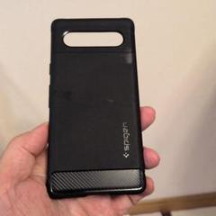 Spigen pixel７ａブラック ハードケースのサムネイル