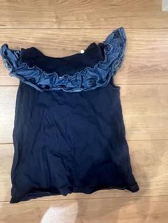 ANNA SUI 半袖ブラウス 150cm ネイビー
