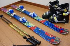 116cm 靴21cm HART 子供用スキーセット 中古 (120)