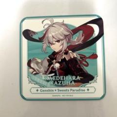 原神 イメージキャラ楓原万葉 透明カード&缶バッジ