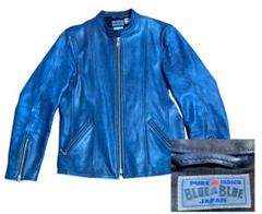 OKURA オクラ BLUE BLUE JAPAN シープスキンライダースJK OKURA オクラ BLUE BLUE JAPAN シープスキンライダースJK - メルカリ