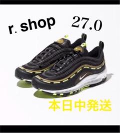 NIKE × UNDEFEATED AIR MAX 97 black