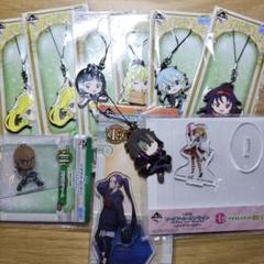 ソードアートオンライン アクスタ ラバーストラップ まとめ売り 一番くじ