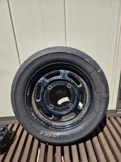 純正　エイプ 50 100 フロントホイール KV7-3 純正黒　12x2.50 2025年最新】エイプ フロントホイールの人気アイテム - メルカリ