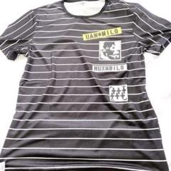 メンズ ビッグシルエットTシャツL 春夏 おしゃれ ボーダー 半袖