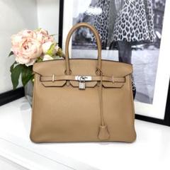 極美品 エルメス バーキン35 トゴ チャイ U刻印