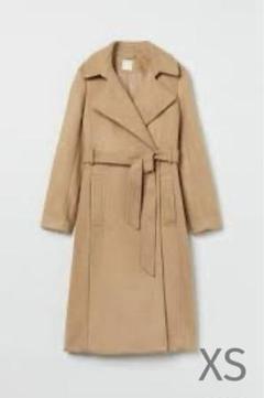 ローブブラン　Belted Chester coat ベージュ Belted Chester coat – L'AUBE BLANC
