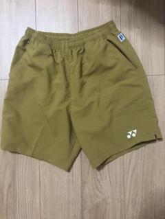 ヨネックス パンツ ズボン テニス ウェア ユニフォーム M キャメルゴールド