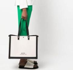 A.P.C. トートバッグ 未使用　麻　大きい　メンズ　レディース　ユニセックス