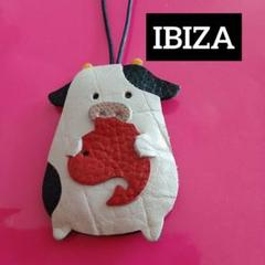 IBIZA イビサ バッグチャーム マスコット パンダチャーム付きポーチ