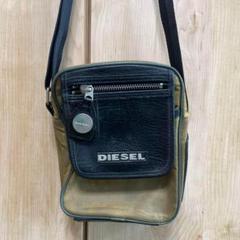 DIESEL ディーゼル ショルダーバッグ メッセンジャーバッグ カーキ