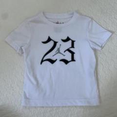 ジョーダン 白Tシャツ 2T 86-92