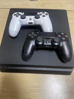 [動作確認済み]PlayStation 4 本体 白黒コントローラー付き