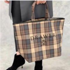 drawer ノベルティの中古/未使用品 - メルカリ 希少 新品未使用★drawerドゥロワーノベルティファーバック ハンドバッグ