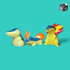 ポケモンキッズ（ヒノアラシ、マグマラシ、バクフーン）指人形　No.B050