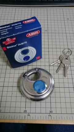 ABUS(アブス)南京錠 Diskus 24lB/70