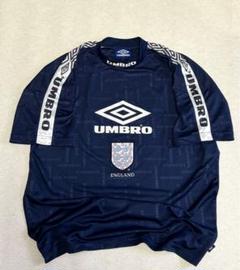 アンブロ　イングランド代表　90s トレーニングシャツユニフォーム　ゲームシャツ