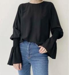L'Appartement Shirring Blouse ネイビー 2025年最新】l'appartement shirring blouseの人気アイテム