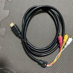 HDMI A/M TO RCA3変換ケーブル デスクトップパソコン対応 1.5m
