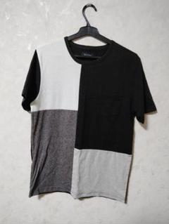 パッチワークデザイン Tシャツ　M
