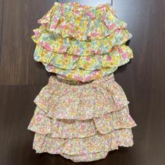 ミミプポン フリルパンツ リバティ