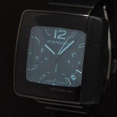 【正規稼働品】インディペンデント QZ 525-S090032 メンズ腕時計
