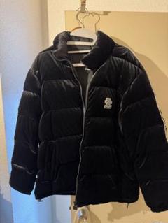 即完売品】ブラックアイパッチ ファーストダウン ベロア ダウン