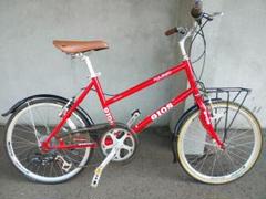 札幌市内その近郊限定！整備点検済　GIOSミニベロ プルミーノ　レッド。 札幌市内その近郊限定！整備点検済GIOSミニベロ プルミーノレッド。