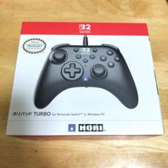 Switch2/PC用 ホリパッドTURBO ブラック HORI