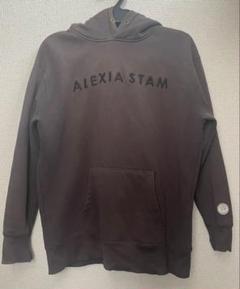 ALEXIA STAM フード付きパーカー ブラウン