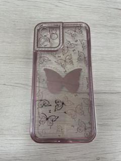 ⭐️新品、未使用⭐️iPhoneケース　蝶々　ピンク