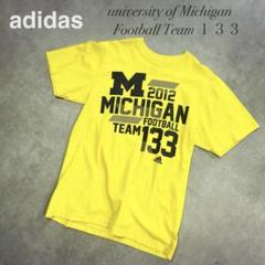 adidas／ミシガン大学2012フットボールチームＴシャツ