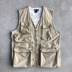 90s NAUTICA フィッシングベスト ビッグサイズ マチポケ　XL相当 90s NAUTICA フィッシングベスト ビッグサイズ マチポケ XL相当