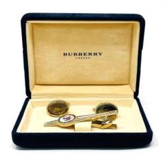 2025年最新】burberry バーバリー タイピン＆カフスセットの人気
