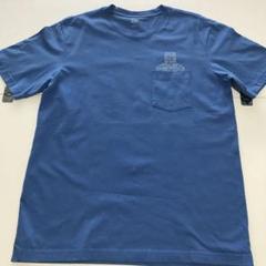 ♦︎新品未使用♦︎ GAP クマ　ポケット付き Tシャツ　M ブルーのサムネイル