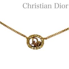 Christian Dior クリスチャン　ディオール　ロゴ　ネックレス