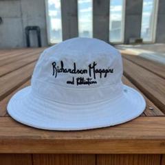 ※難あり 【richardson】バケットハット白 タグ付き Richardson Crepxバケットハット ホワイト ：S/M - メルカリ