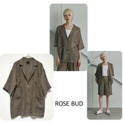 ローズバッドROSEBUD セットアップ　ジャケット　パンツ 2025年最新】ROSE BUD レディース テーラードジャケットの人気