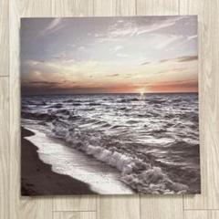 海の風景 絵画 正方形