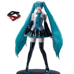 コスプレ☆初音ミク４点セット☆縞エナメルビキニ☆ノースリーブ☆アームホルダー 新品】初音ミク コスプレ4点セット ボーカロイドVOCALOID 衣装