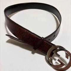 ゆうこ様用 グッチ シマ イタリア製 インターロッキング ブラウン イタリア製 GUCCI グッチ シマ イタリア製 インターロッキング ブラウン