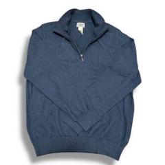 美品 L.L.BEAN ハーフジップ ニット カシミヤ